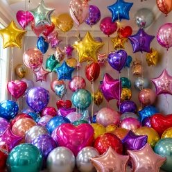 Shaped Solid Colour Balloons